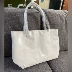 Paco Rabanne Fame White Tote Weekend Bag New Authentic